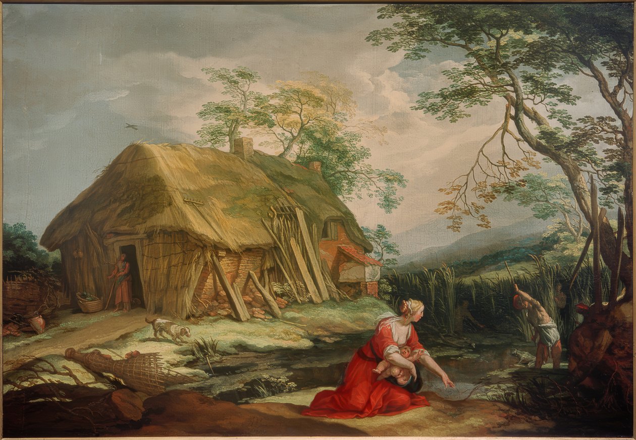 Latona e os camponeses da Lícia de Abraham Bloemaert