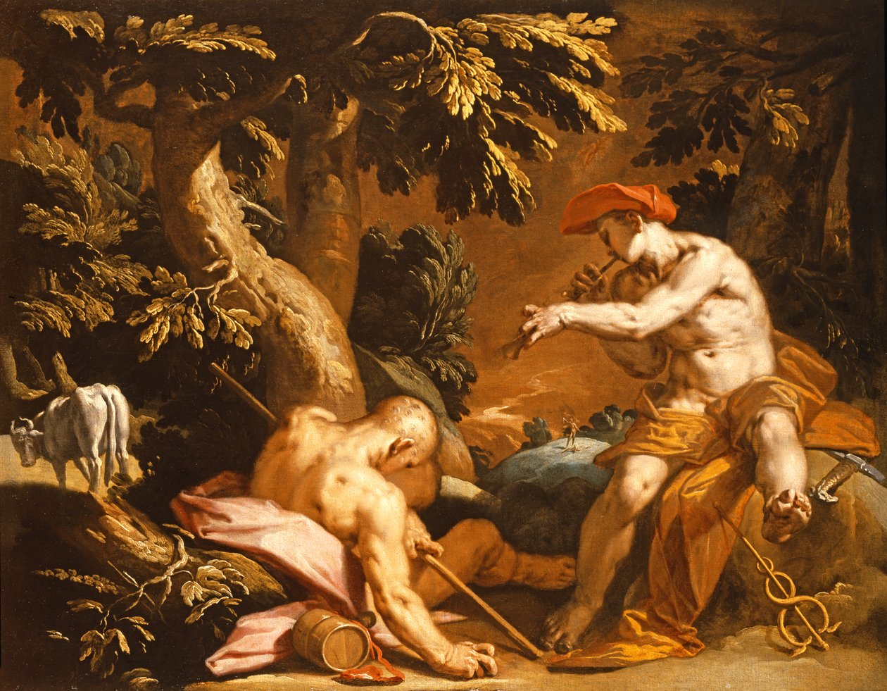 Mercúrio e Argus de Abraham Bloemaert