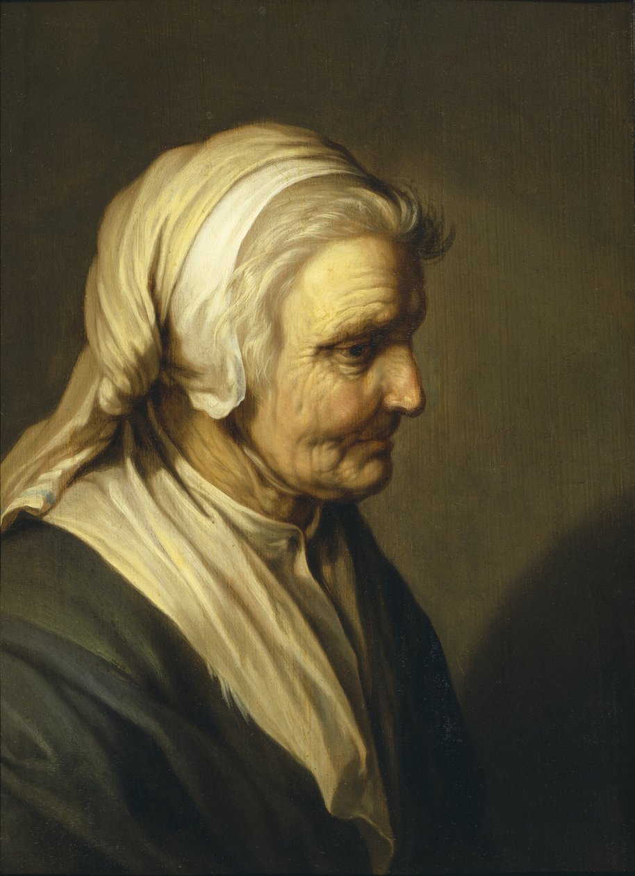 Mulher idosa de Abraham Bloemaert