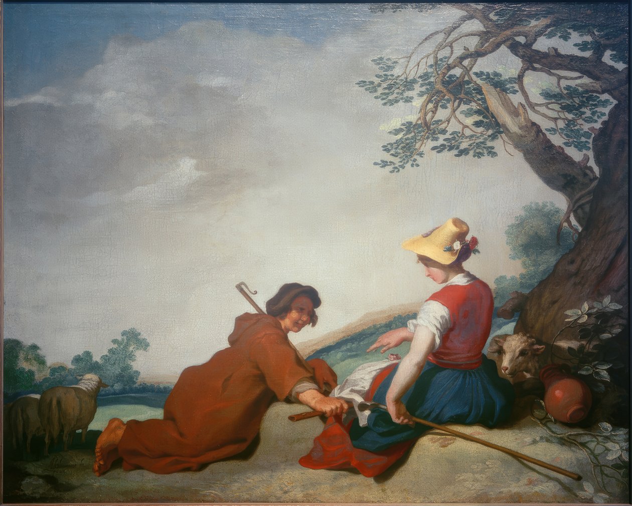 Cenas pastorais de Abraham Bloemaert
