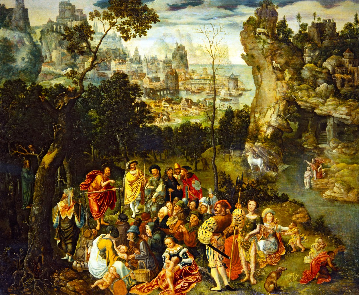 Pregação de São João Batista de Abraham Bloemaert