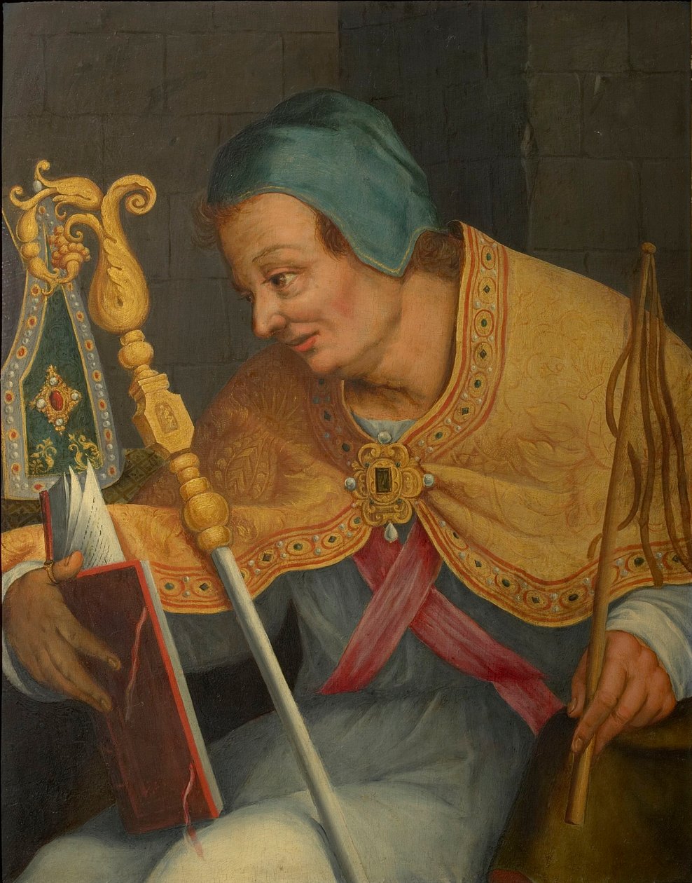 Santo: Ambrósio, Arcebispo de Milão. de Abraham Bloemaert