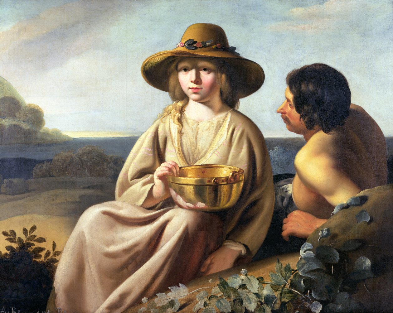 Pastor e pastora de Abraham Bloemaert