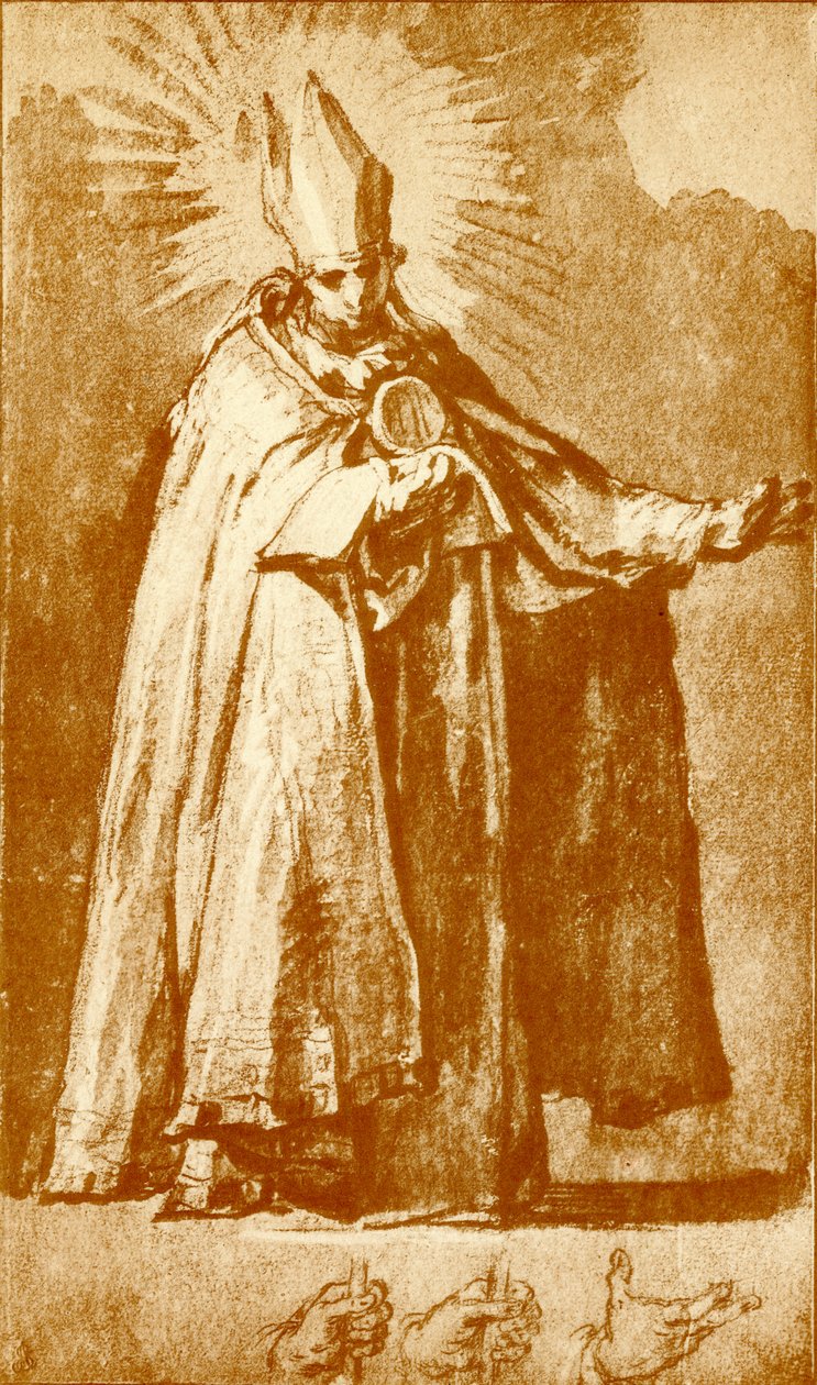Santo Agostinho de Abraham Bloemaert