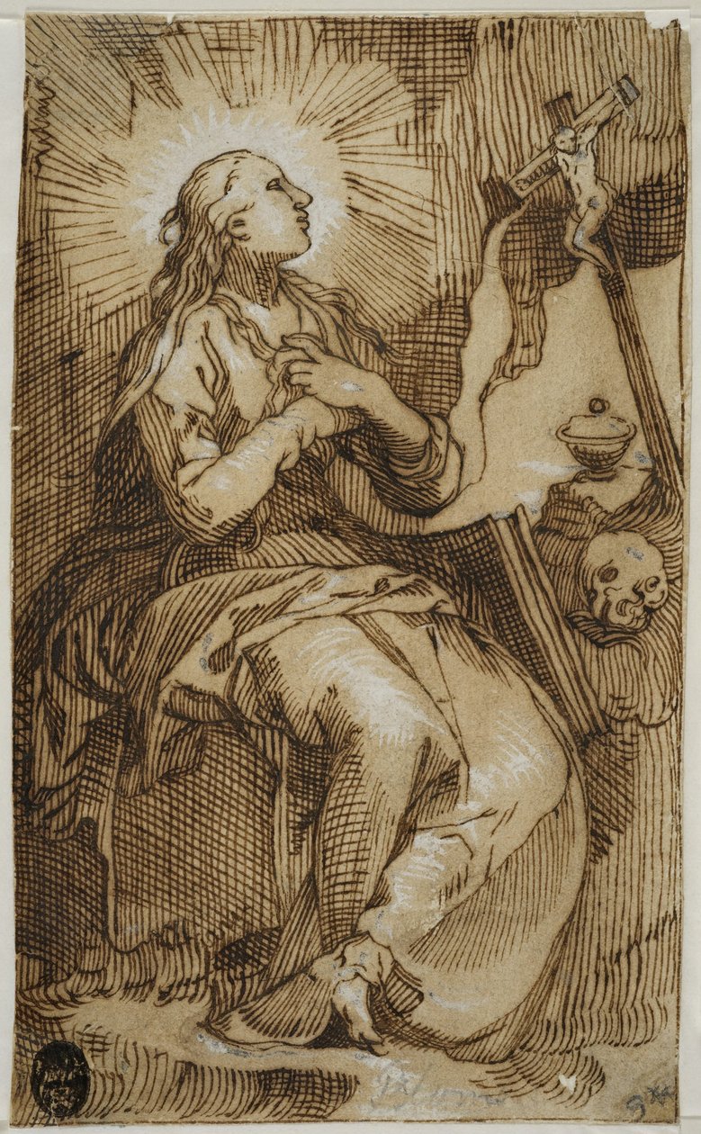 Santa Maria Madalena de Abraham Bloemaert