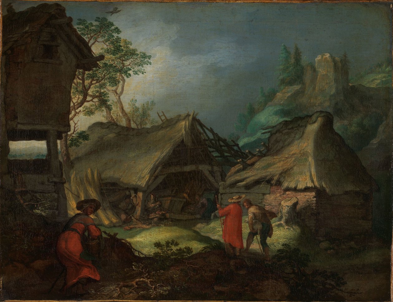 A Adoração dos Pastores de Abraham Bloemaert