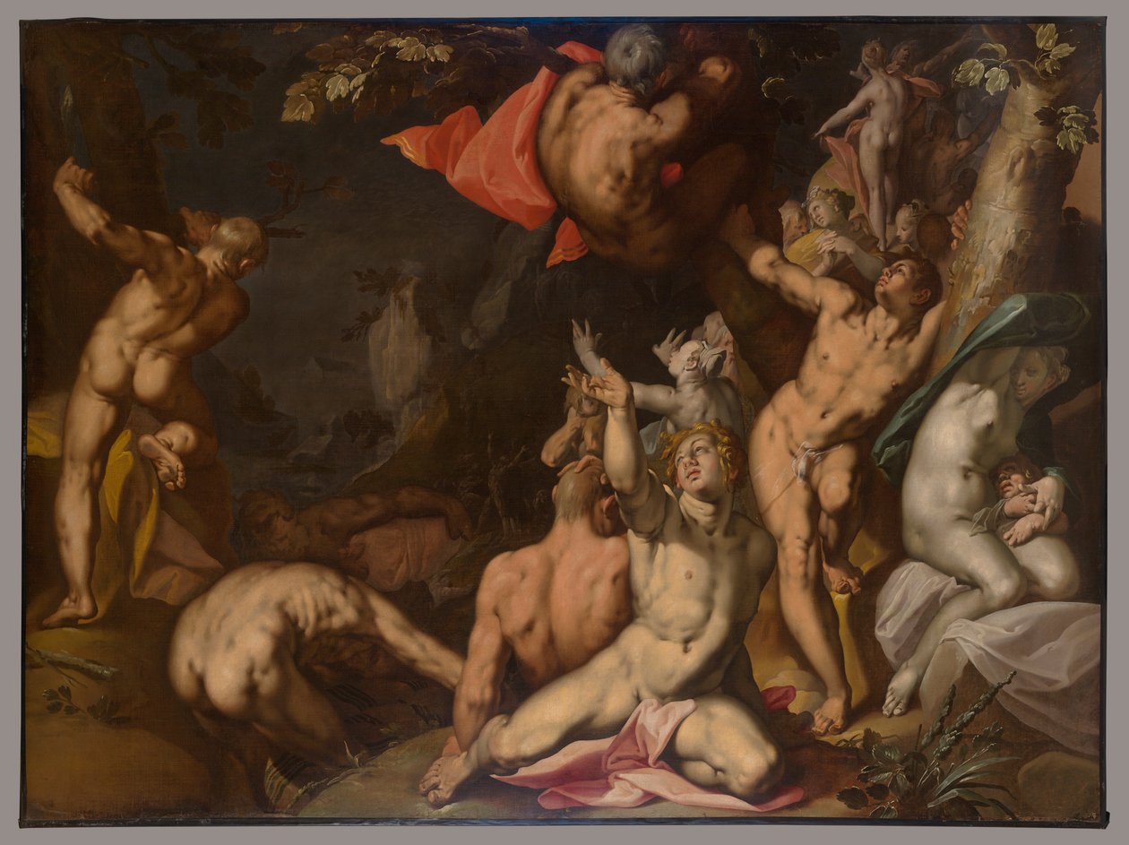 O Dilúvio de Abraham Bloemaert