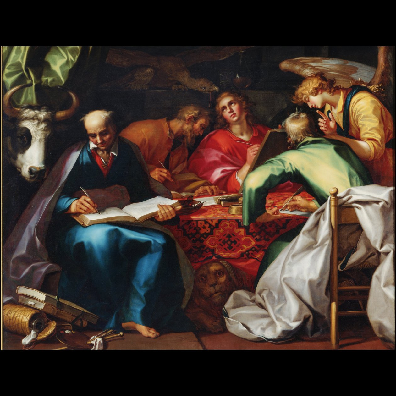 Os quatro evangelistas de Abraham Bloemaert