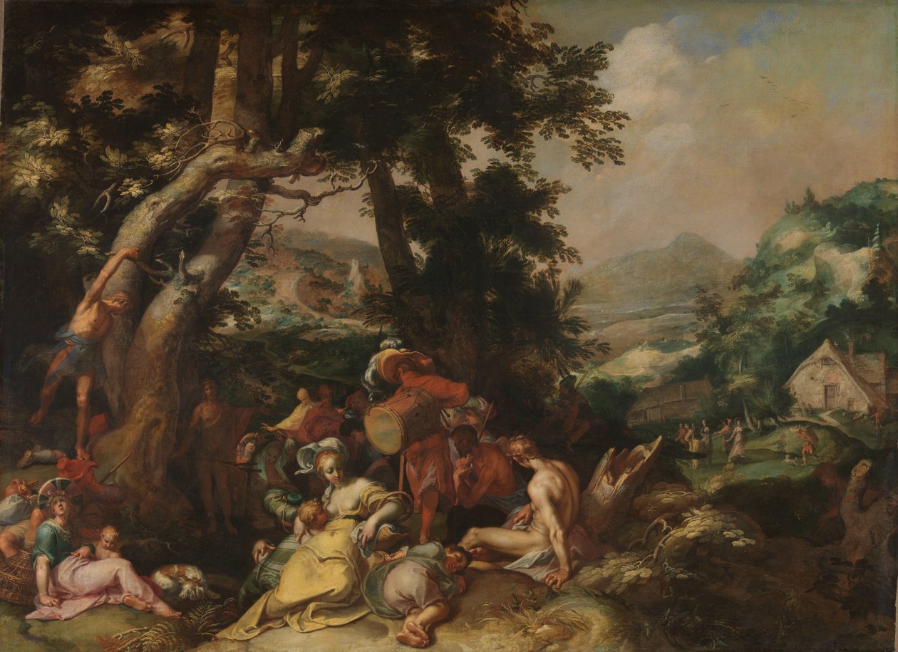 A Pregação de São João Baptista
A Pregação de São João Baptista de Abraham Bloemaert