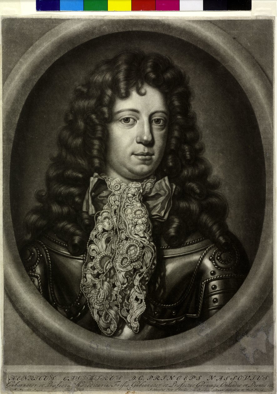 Conde de Nassau-Diez Henrique Casimiro II de Abraham Blooteling