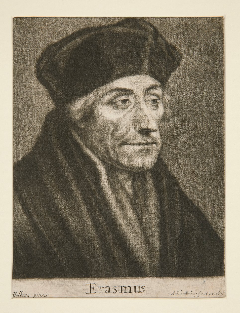 Erasmo de Roterdã de Abraham Blooteling