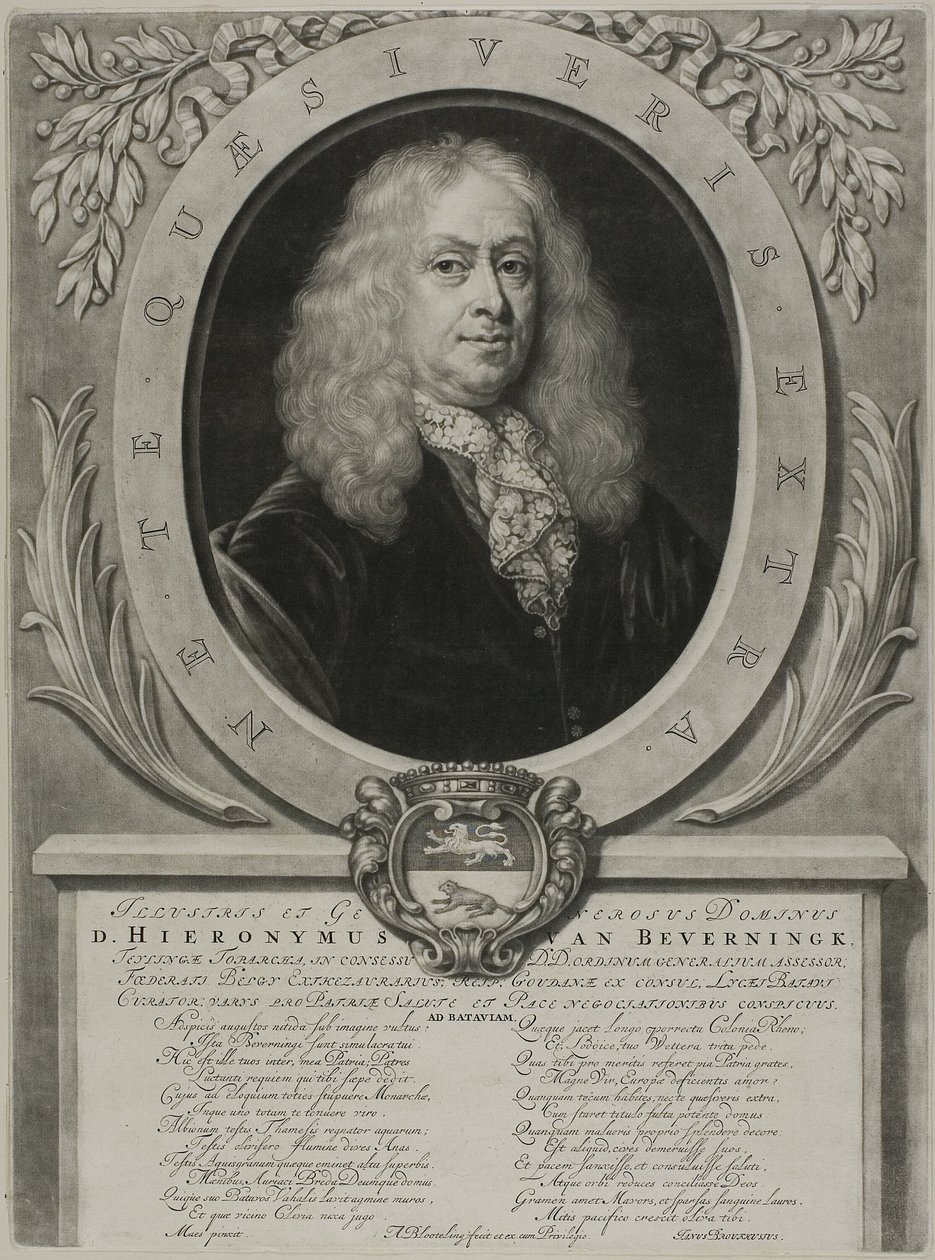 Retrato de D. Hieronymous van Beverningk de Abraham Blooteling