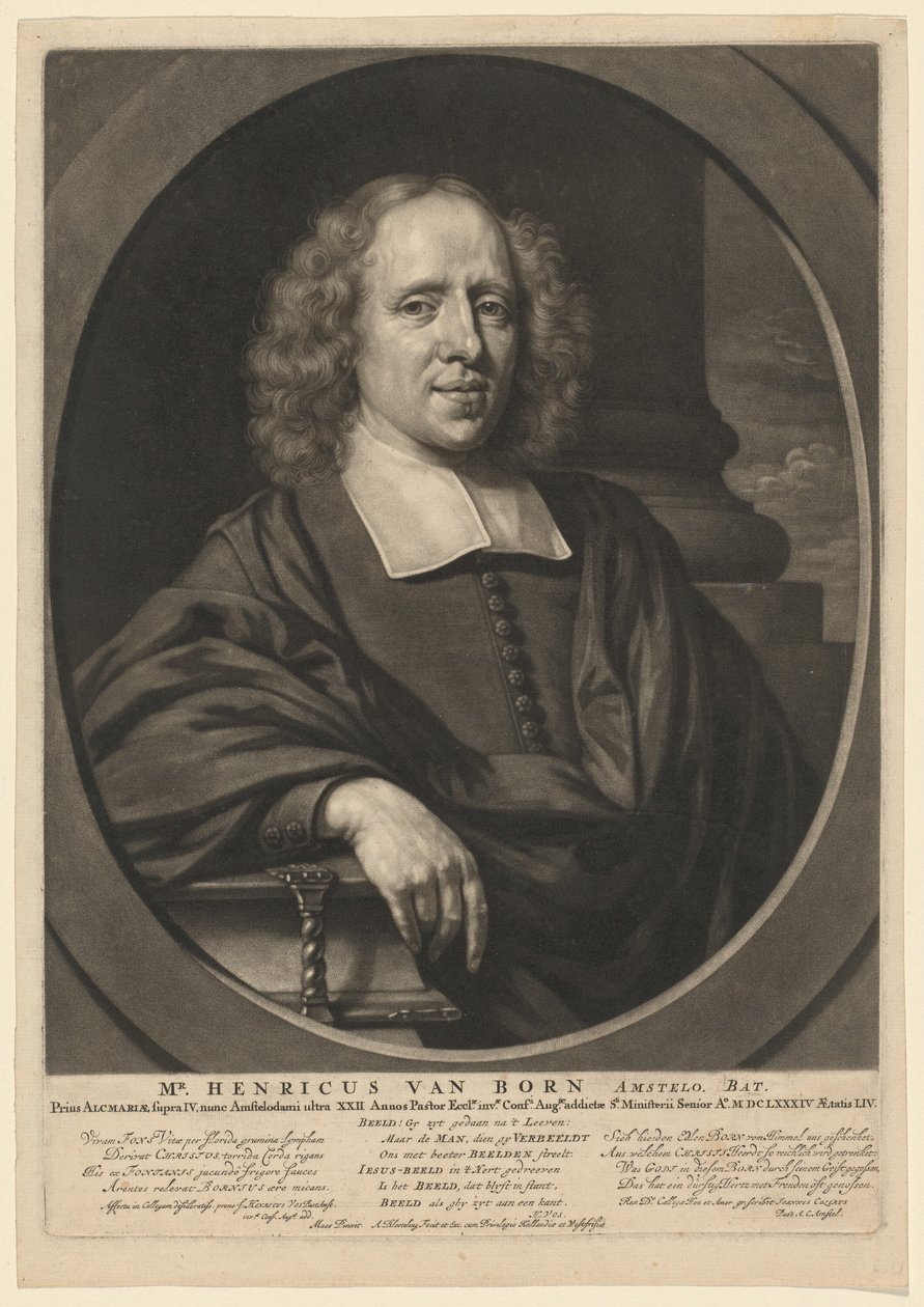 Senhor. Henrique de Nascimento de Abraham Blooteling, after Nicolaes Maes
