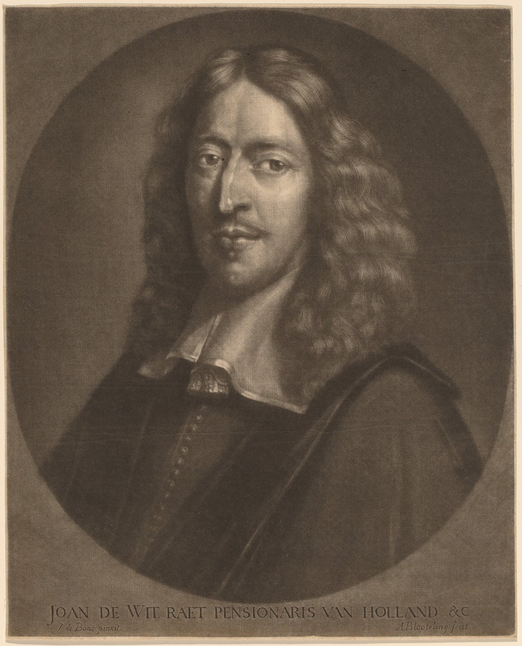 João de Wit de Abraham Blooteling after Pieter van der Banck
