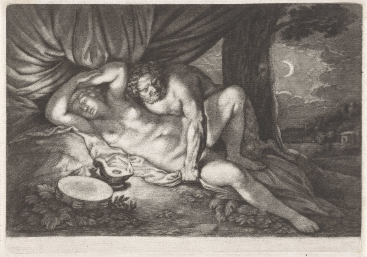 Júpiter e Antiope de Abraham Bloteling