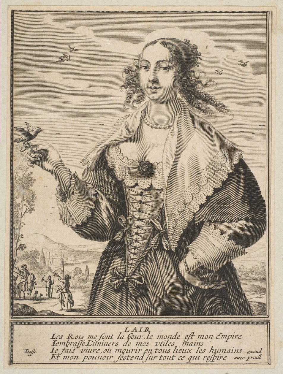 Air, 1630. de Abraham Bosse