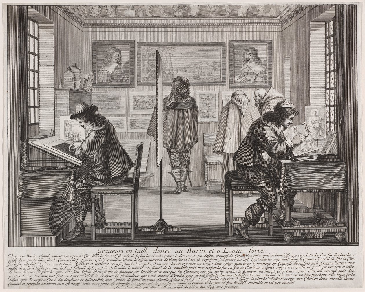 Gravadoras de Abraham Bosse