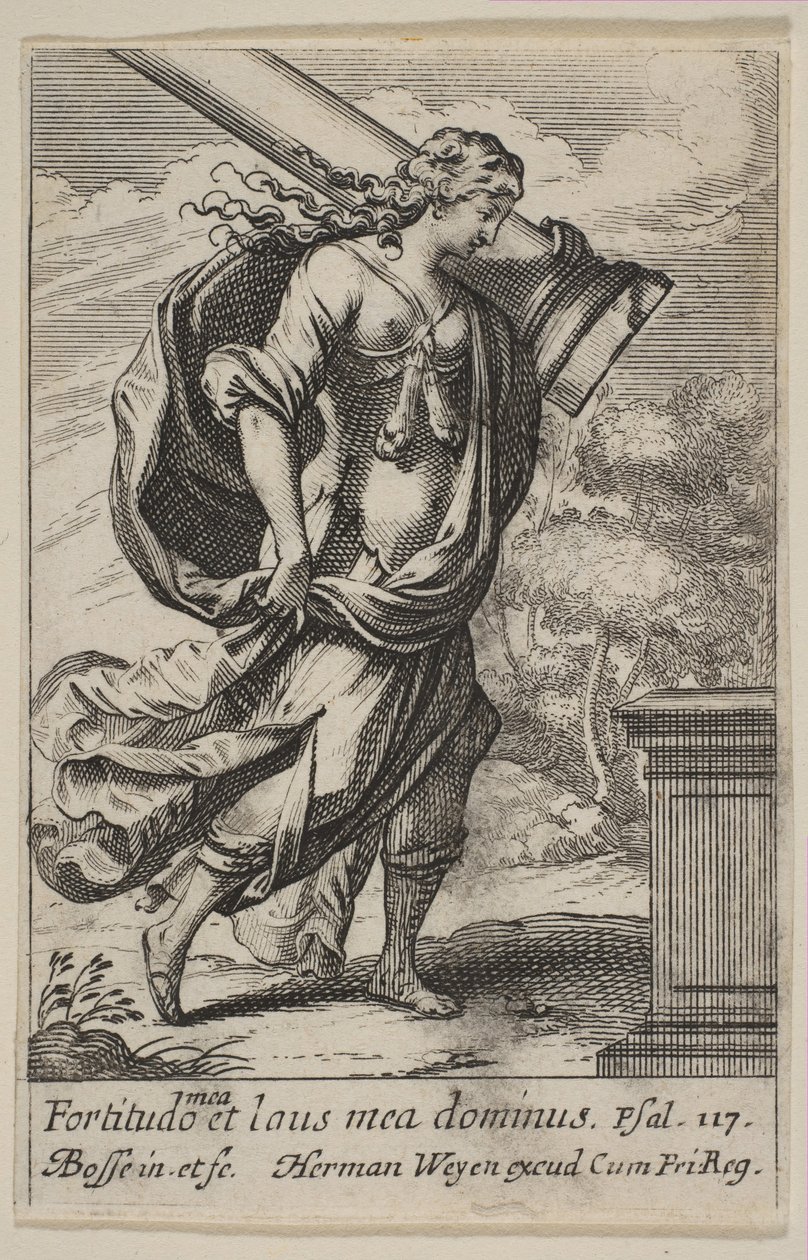 Fortitude, 1636. de Abraham Bosse