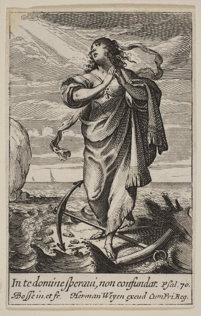 Esperança, 1636. de Abraham Bosse