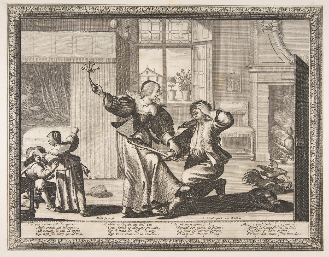 Marido-Batedor, ca. 1633 de Abraham Bosse