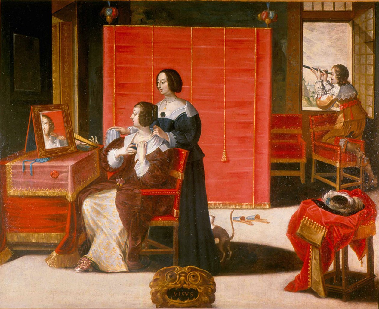 A vista, depois de 1635 de Abraham Bosse