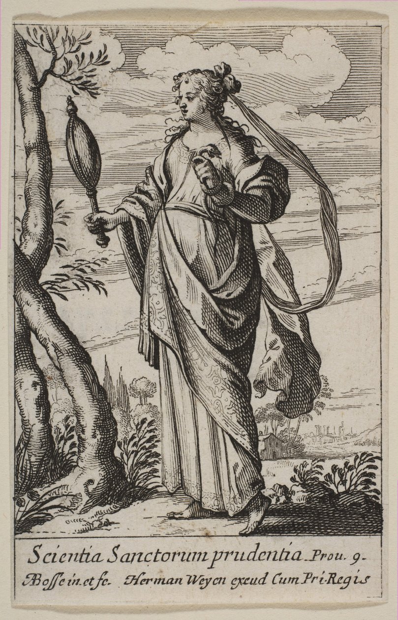 Prudência, 1636. de Abraham Bosse