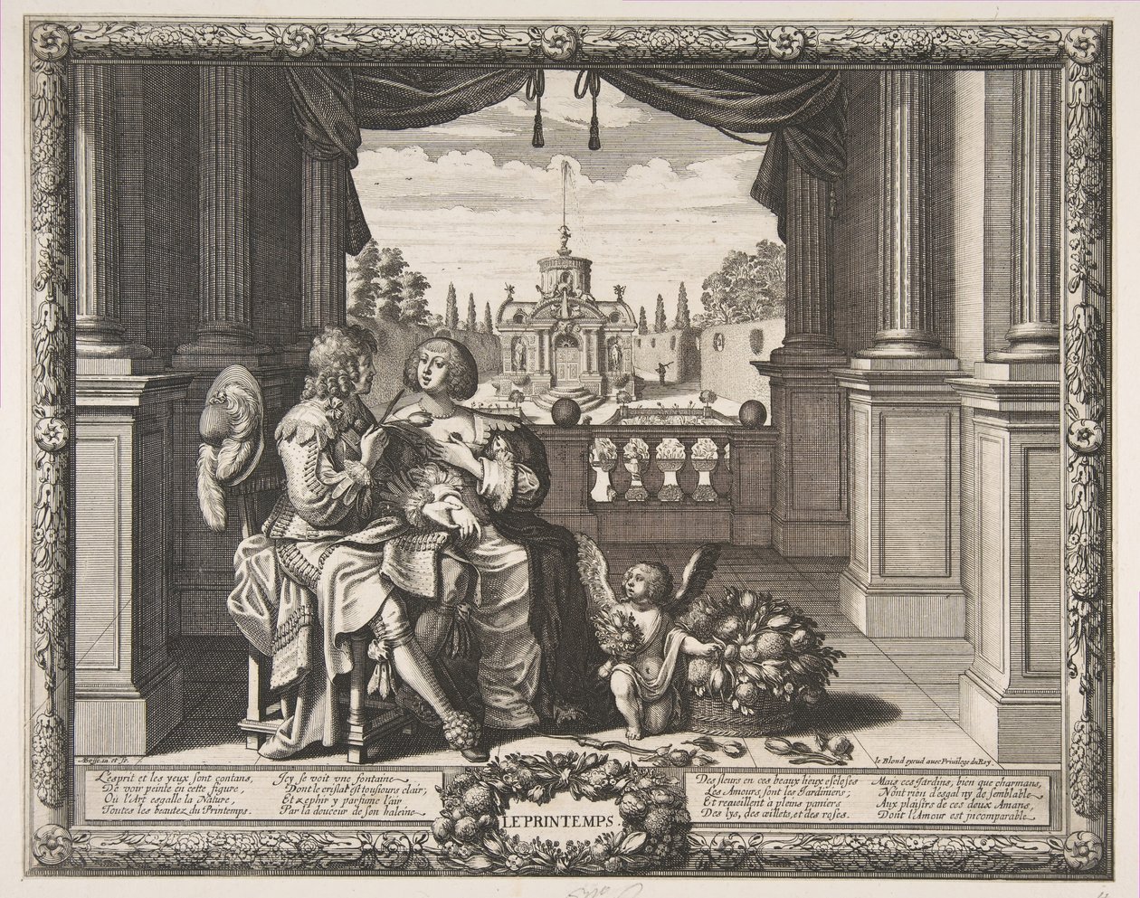 Spring, 1635-37. de Abraham Bosse