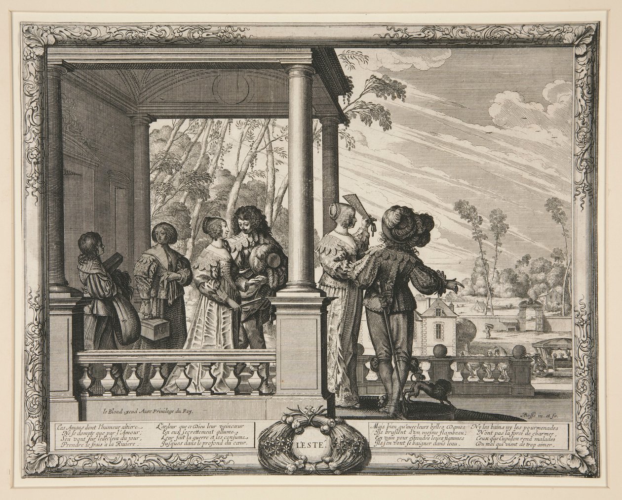 As Quatro Estações: Verão de Abraham Bosse