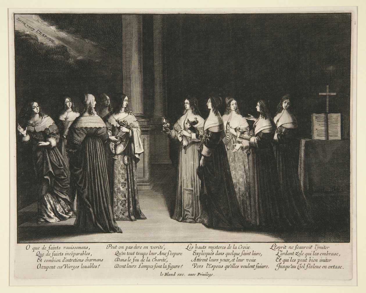 As Virgens Sábias e Tolas de Abraham Bosse