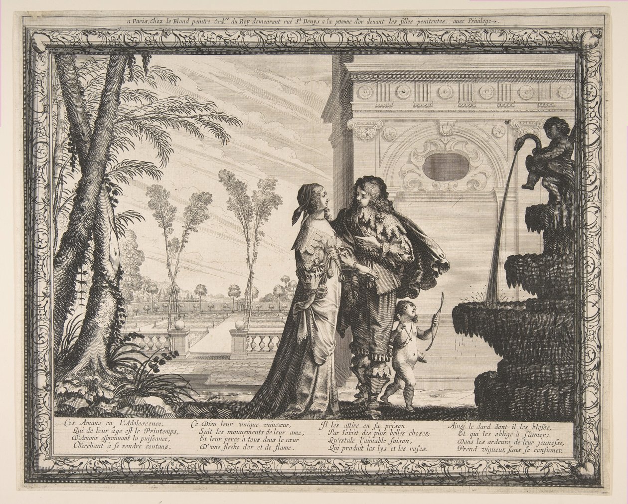 Juventude, 1636. de Abraham Bosse