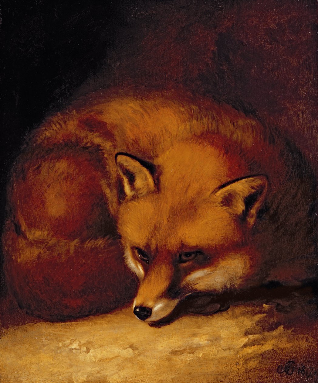 Uma raposa de Abraham Cooper