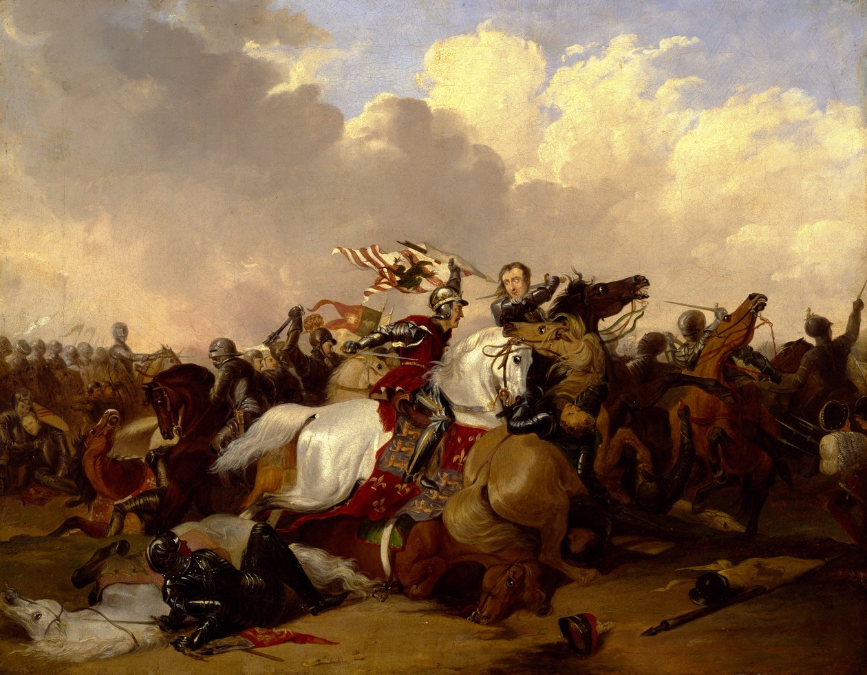 Batalha de Bosworth de Abraham Cooper