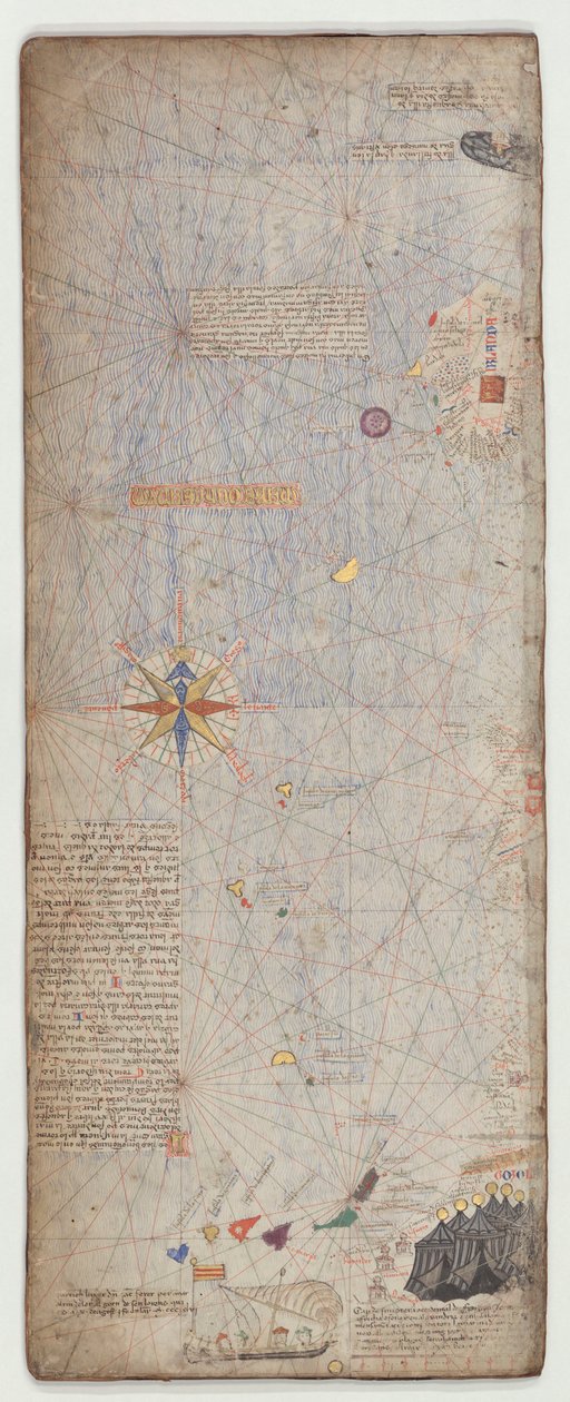 Atlas Catalão, Folha 5, 1375 de Abraham Cresques