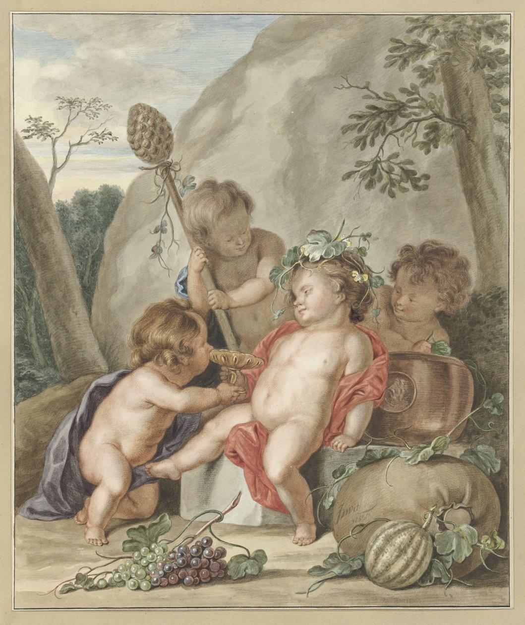 Baccanal Infantil de Abraham Delfos