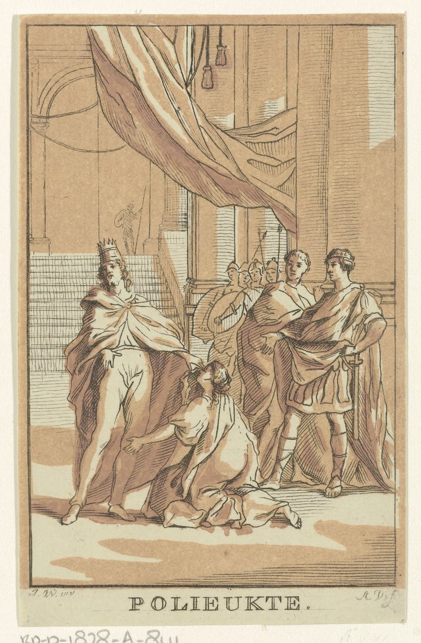 Polieukte (título no objeto) de Abraham Delfos
