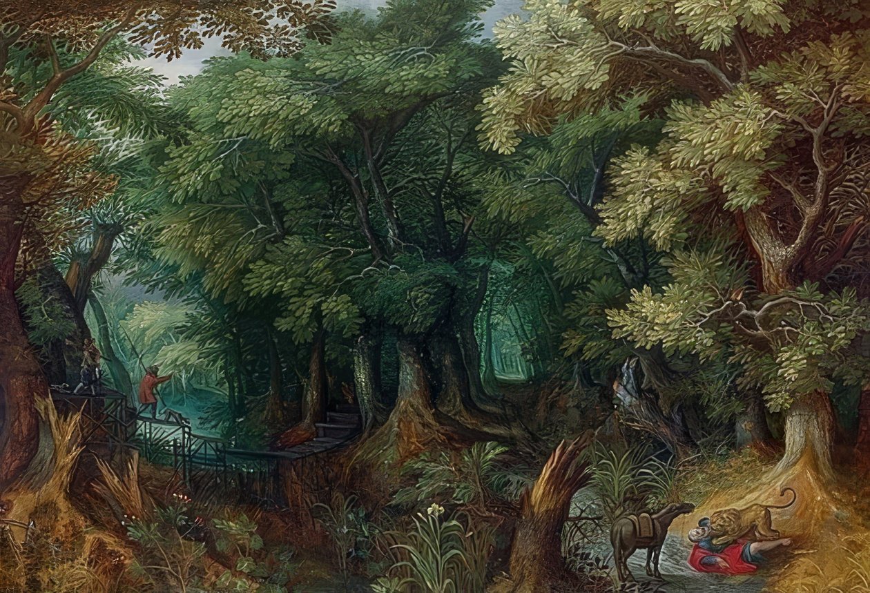 Waldlandschaft de Abraham Govaerts