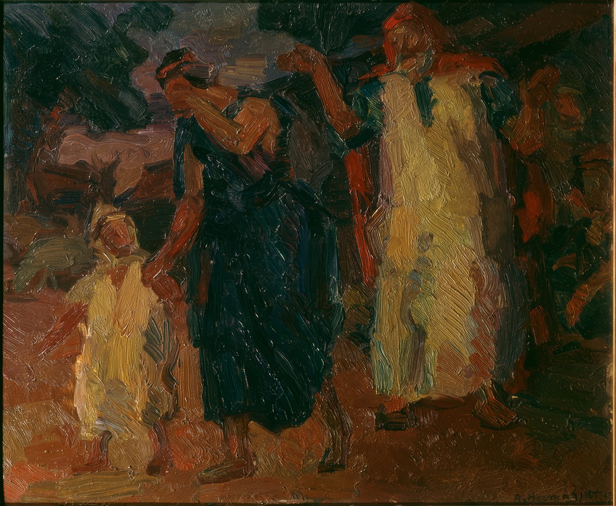 A rejeição de Hagar de Abraham Hermanjat