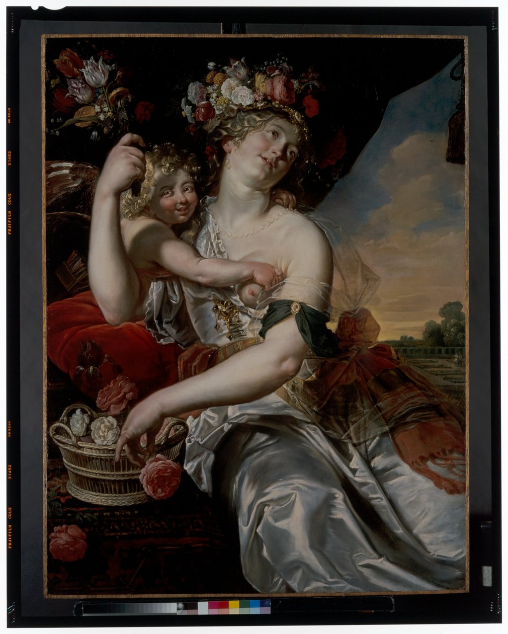 Alegoria da primavera de Abraham II Janssens