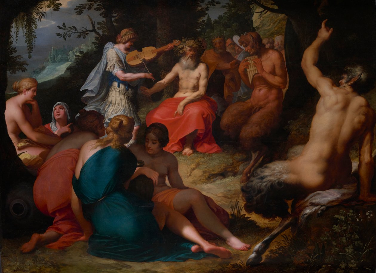 O Julgamento de Midas de Abraham Janssens