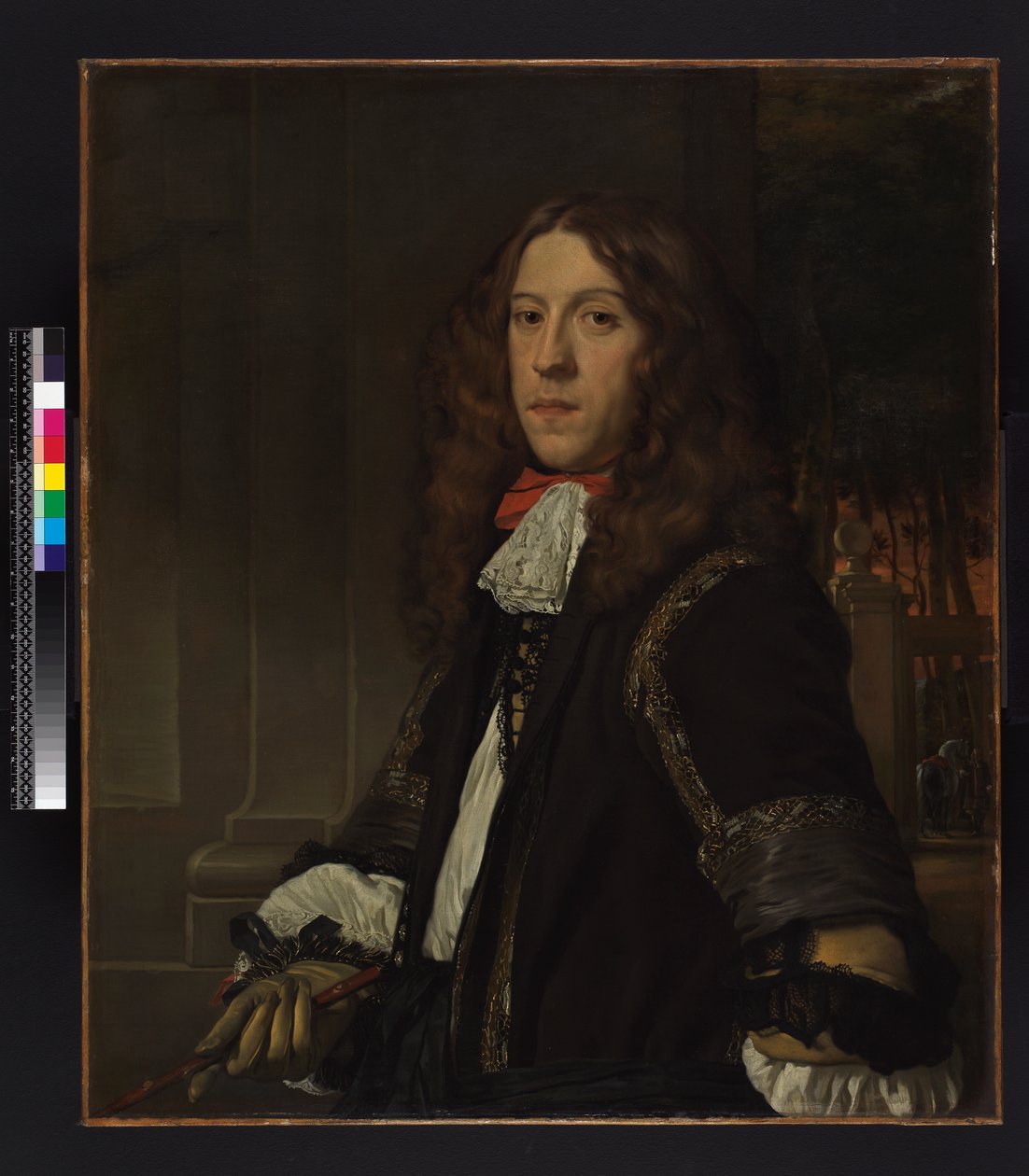 Retrato de homem de Abraham Lamberts Jacobsz van den Tempel