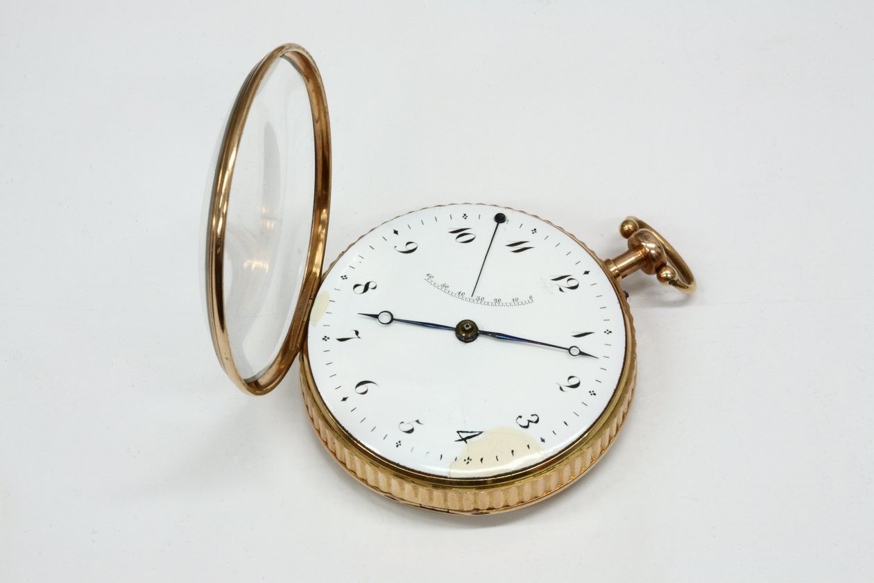 Relógio Perpetuelle, 1783 (estojo de ouro) de Abraham Louis Breguet