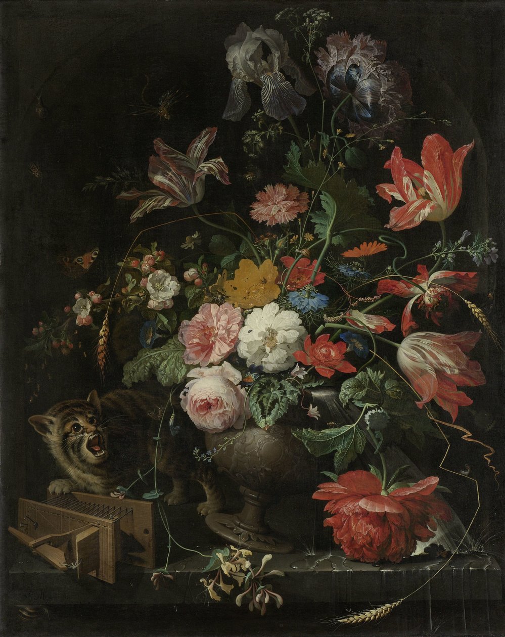 O Bouquet Revirado de Abraham Mignon