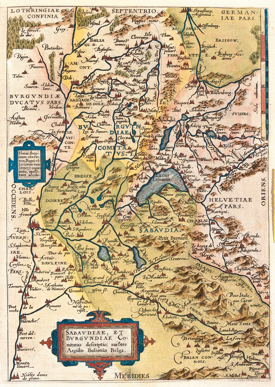França (Região: Borgonha, Franche-Comté, Ródano-Alpes, Provença-Alpes-Côte d