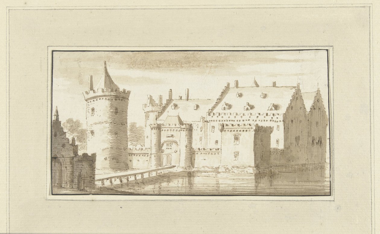 Casa Kronenburg no Vecht de Abraham Rademaker