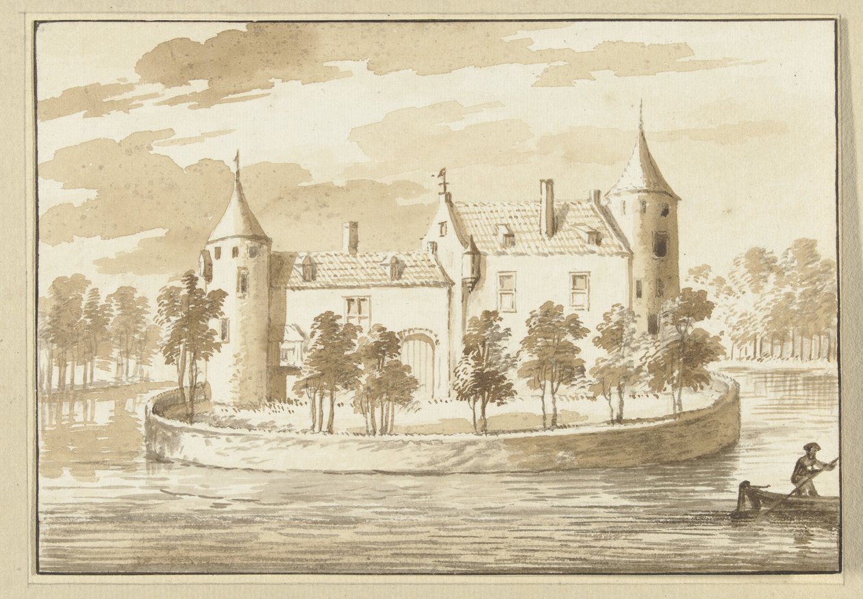 Casa em Baarsdorp, em Zuid-Beveland de Abraham Rademaker