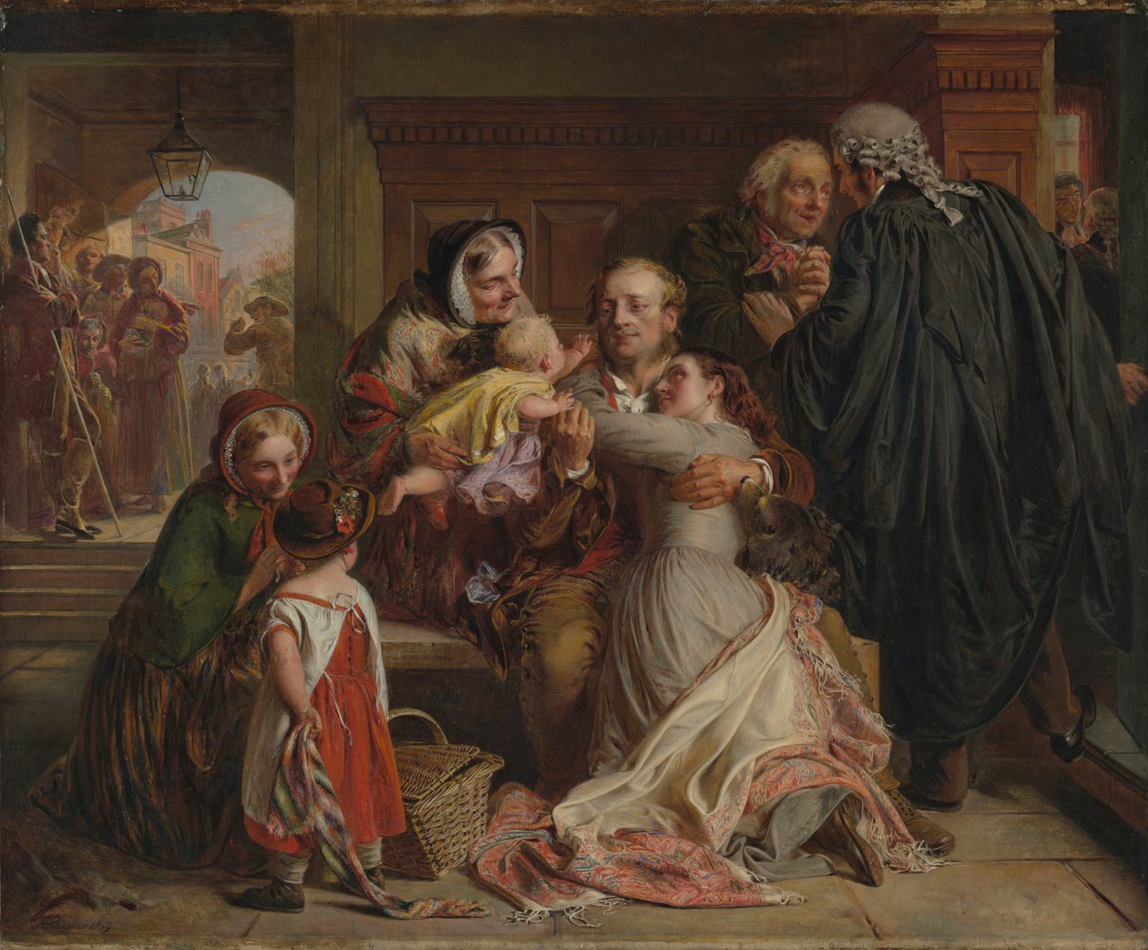 Inocente, 1859 de Abraham Solomon
