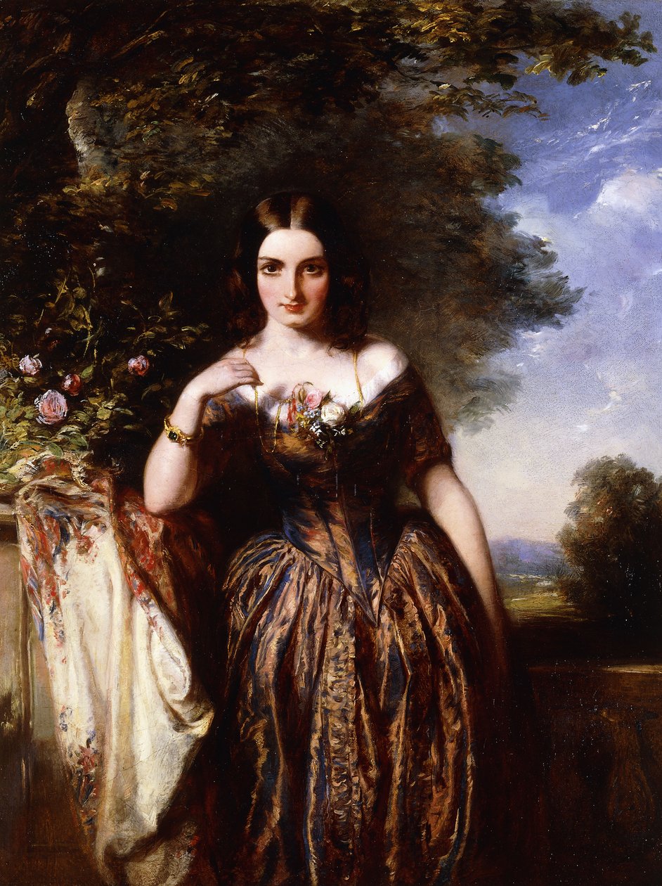 Retrato da Sra. J. Hardcastle, nee Anne Capper de Abraham Solomon