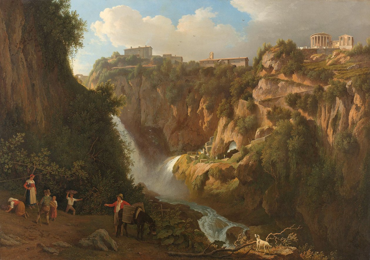 A Cachoeira do Tivoli Tivoli . cachoeira de Abraham Teerlink