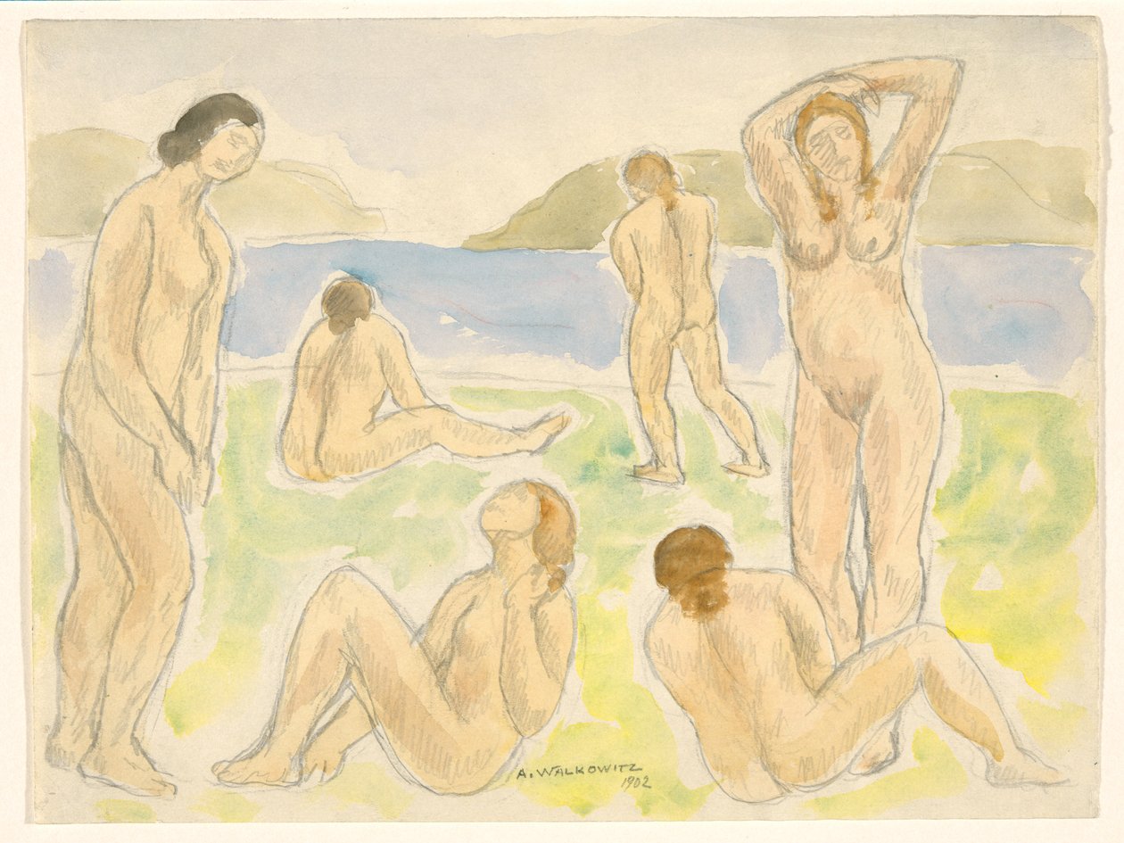 Padres (ou figuras) de Abraham Walkowitz