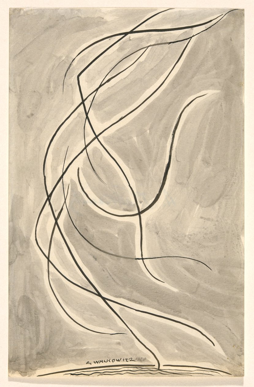 Abstracção de Dança: Isadora Duncan. (ou de Abraham Walkowitz